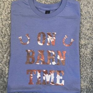 “On Barn Time” for all you Farming gals